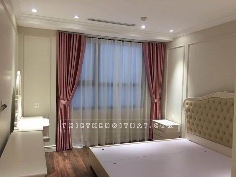 Thu hút với cách bày trí nội thất phòng ngủ master biệt thự Imperia Hải Phòng